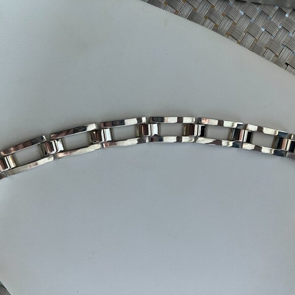 925 Sterling Silver bracelet Mexico 8" - Picture 7 of 8